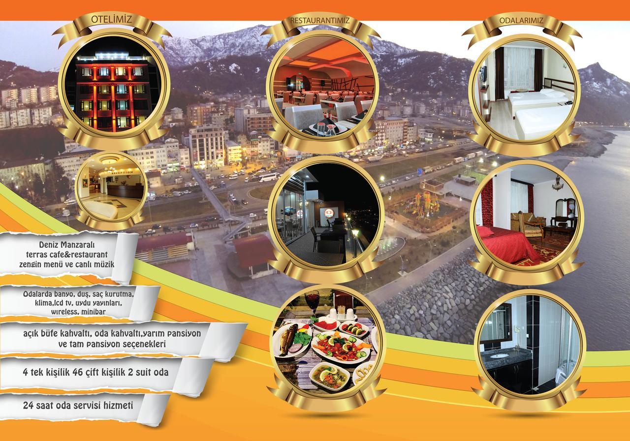 Cihan Hotel Хопа Экстерьер фото